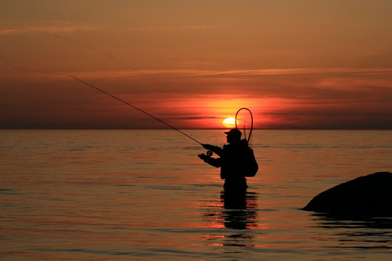 łowienie ryb na morzu